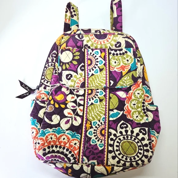 Vera Bradley | Bags | Vera Bradley Plum Crazy Purple Paisley  display picture 1